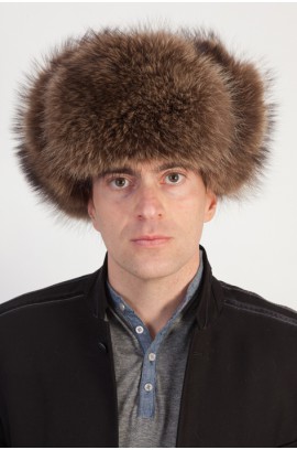 Raccoon fur hat - Russian style